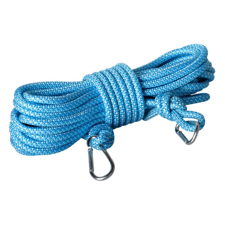 ロープ 10m ポリエステル 5m 10m 15m アウトドア 登山 クライミング 6mm 8mm 10mm クライミングロープ 5m 多目的ロープ ザイル カラビナ付き 消防 多機能ロープ キャンプ 救助ロープ 補助ロープ 耐久性 防災グッズ ボルダリング 非常用ロープ 送料無料 yskmarket-10004059 YSKマーケット サンプル画像2