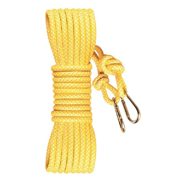 ロープ 10m ポリエステル 5m 10m 15m アウトドア 登山 クライミング 6mm 8mm 10mm クライミングロープ 5m 多目的ロープ ザイル カラビナ付き 消防 多機能ロープ キャンプ 救助ロープ 補助ロープ 耐久性 防災グッズ ボルダリング 非常用ロープ 送料無料 yskmarket-10004059 YSKマーケット サンプル画像3