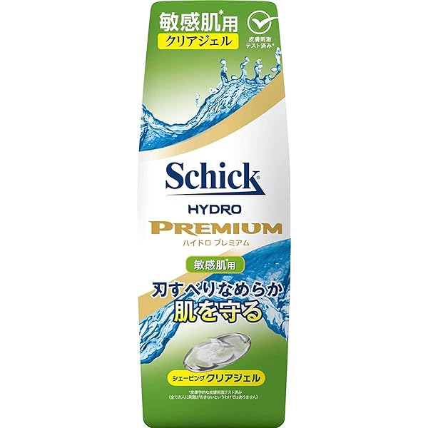 Schick(シック) シック Schick ハイドロ プレミアム シェービング ジェル 敏感肌用 200g カミソリ 髭剃り 200グラム (x 1)