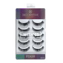 DECORATIVE EYES(デコラティブアイズ) DECORATIVE EYELASH デコラティブアイラッシュ つけまつげ 上まつげ用 FLASHシリーズ WISH ウィッシュ03 SE49060 5ペア (x 1)