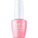 OPI ジェルネイル 削らず落とせる 輝くツヤ ピンク 15mL (OPIジェルカラーGCD52)