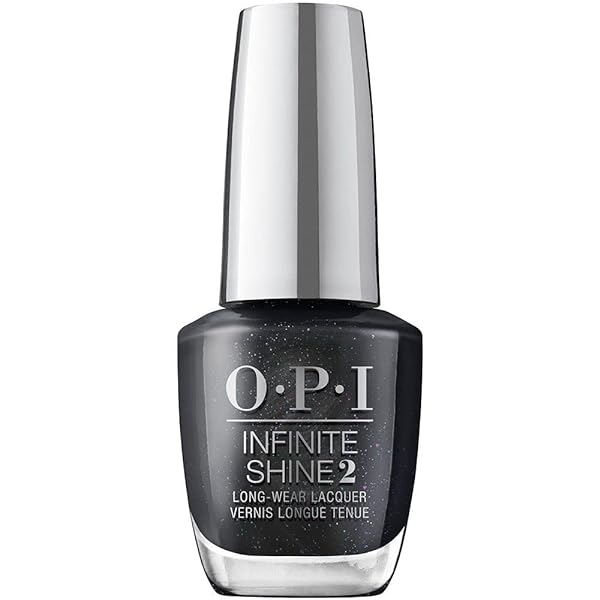 OPI 速乾 マニキュア 色ツヤ長持ち 黒 パール 15mL (インフィニットシャイン ISLF012)