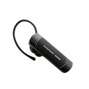 エレコム ワイヤレスヘッドセット Bluetooth 片耳イヤホンタイプ 【通話 音楽 動画対応】 ブラック LBT-HS20MPCBK