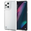 エレコム OPPO Find X3 Pro ハイブリッドケース 極み クリア PM-O213HVCKCR