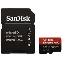 SanDisk ( サンディスク ) 128GB microSD Extreme PRO microSDXC A2 SDSQXCY-128G-GN6MA ［ 海外パッケージ品 ］ブランドサンディスク色ブラック///ホワイトモデルSDSQXCY-128G-GN6MA商品説明【商品概要】容量：128GB 最大読込速度：170MB/s 最大書込速度：90MB/s サイズ：15 mm x 11 mm x 1.0 mmアプリケーションパフォーマンス：クラス2(A2) ■A2ロゴマークが表記されているSDメモリカードは、一定の条件で以下の以上のレベルを満たします。 ・A2 Minimum 4000 IOPSのランダム読み出し性能 ・Minimum 2000 IOPSのランダム書き込み性能※海外パッケージ品の為、国内でのサポートはありません。【商品説明】Sandisk microSDXC 128GB Extreme PRO UHS-1 U3 A2 V30対応 170MB/s SD変換アダプター付属 海外パッケージ品です。 UHS-1対応なので対応機器にて快適にご使用いただけます。【商品詳細】ブランド：サンディスク商品種別：パソコン・周辺機器商品名：SanDisk ( サンディスク ) 128GB microSD Extreme PRO microSDXC A2 SDSQXCY-128G-GN6MA ［ 海外パッケージ品 ］製造元：サンディスク商品番号：SDSQXCY-128G-GN6MA色：ブラック///ホワイト【当店からの連絡】