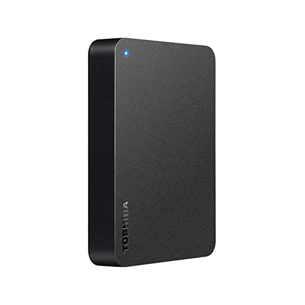 東芝 Canvio 4TB USB3.2(Gen1)対応 ポータブルHDD PC/TV対応 バッファローサポート 国内メーカー 故障予測 外付け Mac ブラック HD-TPA4U3-B/N