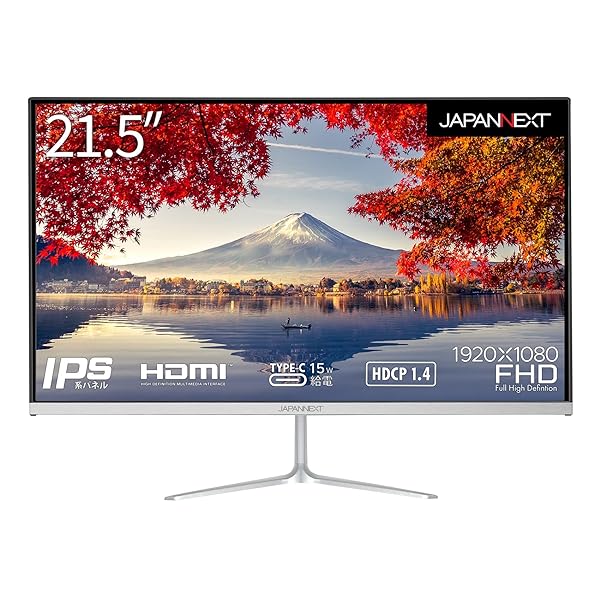 JAPANNEXT 21.5IPSѥͥ եHDվ˥ JN-IPS215FHD-C HDMI USB-C(15WšsRGB95%