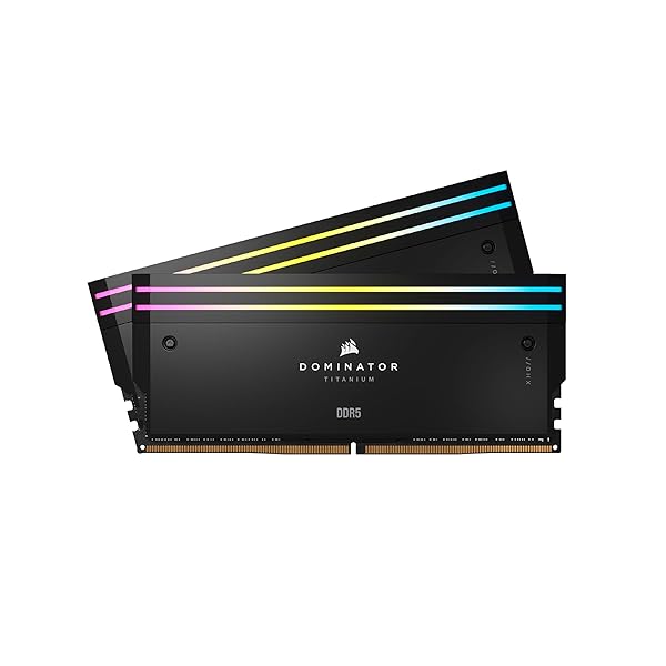 CORSAIR DDR5-7200MHz ǥȥåPCѥ DOMINATOR TITANIUM DDR5꡼ (PC5-57600) Intel XMPꥭå 32GB ֥å [16GB2] CL34 CMP32GX5M2