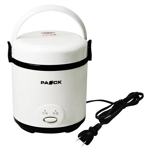 パオック(PAOCK) ミニ炊飯器 コンパクト 0.5～1.5合炊き MRC-15