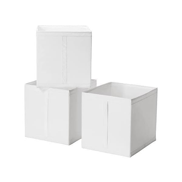 IKEA(イケア) SKUBB ホワイト 10186390 ボックス、ホワイト
