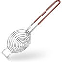 【海外発送】LMETJMA 卵分離器ロングハンドル卵白分離器食品グレードのステンレス鋼卵黄ディバイダーフィルターキッチンガジェット JT178