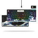 【海外発送】womier S-K80 ゲーマーキーボード カラー OLED ディスプレイ付きメカニカルゲーミングキーボード ホットスワップ可能ガスケットマウント RGB カスタムキーボード(2)