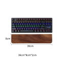【海外発送】無垢材キーボードリストレストパームパッドメカニカルキーボード人間工学に基づいたパッド87/98/104/108キー複数のサイズに適したカスタム(2)