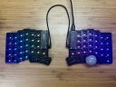 【海外発送】キーボール 39/44/61 分割キーボードキット トラックボールスクリーン付き カスタマイズされた有線シングルモード 3-D 分割メカニカルキーボ...