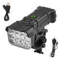 【海外発送】明るい自転車ライト LED フロント USB 充電式マウンテンバイクランプ明るい自転車ヘッドライト MTB 懐中電灯サイクリングスクーター