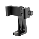 ユニバーサルスマートフォン携帯電話マウントホルダーアダプター三脚またはスタンド用標準1/4インチマウントネジ付き360回転可能(2)