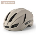 West Biking-一体成形されたリアLEDライト付きユニセックスロードバイクヘルメット,スポーツ安全,女性用エアロサイクリングヘルメット,kc認定
