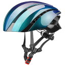 ROCKBROS 自転車ヘルメット 超軽量 一体成形 通気性 換気 エアロ サイクリング ヘルメット メンズ レディース MTB ロードバイク ヘルメット