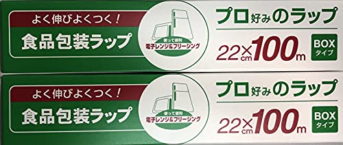 神戸物産 プロ好みのラップ BOXタイプ 22cm×100m (2)のサムネイル