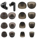 A-Pcas イヤーピース Soundcore Life P3 P2 P2i P2 Mini用 Liberty Neo 2用 Soundcore Liberty Air 2 Pro用 シリコン製イヤーピース 短S/M/L+長XS/S/M/L 7サイズ7ペア Fit in the Case 遮音性 フィット感 装着感向上 S/M/L