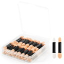 アイシャドウチップ メイクチップ 使い捨て 50本 アイシャドウブラシ ダブル アイシャドウチップ 使い捨て 化粧ツール アイカラーチップ アイシャドウチップ 化粧 出張 旅行 携帯用 業務用(4)