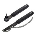 プロ(PRO) カセットリムーバーセットスプロケット戻し工具(6/7/8/9/10/11S対応)+ロックリング締め付け工具セットブラック