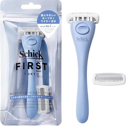Schick(シック) シックファースト シェービング ホルダー(刃付き+替刃1コ) ミントグリーン 髭剃り カミソリ Schick(シック) シックファースト シェービング ホルダー(刃付き+替刃1コ) ミントグリーン 髭剃り カミソリ
