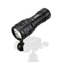 Wurkkos ダイビングライト DL07 LED 懐中電灯 防水 3000LM 超高輝度 水中ライト 写真撮影用の広角/スポット/UV/赤色四種類ライト ダイ...
