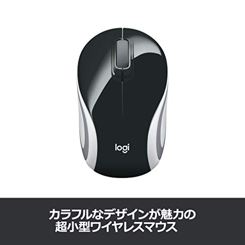 ロジクール M187rBK ワイヤレスマウス 無線 マウス ミニマウス 超小型 M187r 小型 ワイヤレス ブラック 国内正規品