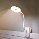 クリップライト LED デスクライト USBライト 充電/差込兼用 3階段調光 360度回転可能 タッチセンサー式 電気スタンド 勉強 目に優しい 寝室 読書灯 (2600mA-h)(3)