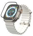 【SwitchEasy】 Apple Watch Ultra 49mm 対応 フィルム ラウンドエッジ 加工 指紋 気泡 防止 透明 液晶 保護フィルム 高透過率 クリア 薄型 傷防止 Appleウォッチ 保護シート [アップルウォッチUltra アップルウォッチウルトラ AppleWatchUltra(2)