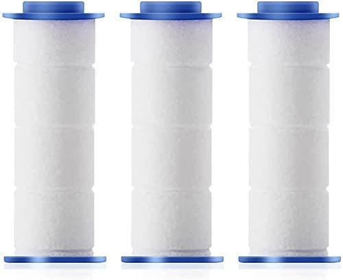 KuDiff シャワーヘッド 専用フィルター 3本セット 塩素除去 浄水フィルター 消臭 抗菌 浄水機能 節水 残留物を取り除く 水フィルター 濾過