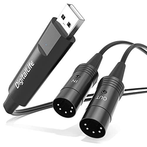 DigitalLife USB-MIDI󥿡ե (5ԥDIN1/1) - ŻҳڴPCñ³ | MIDI...