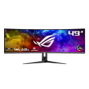 ASUS ゲーミングモニター ROG Swift OLED PG49WCD 49型 / 湾曲/QD-OLED / 144Hz / 0.03ms / HDR/G-SYNC® / カスタムヒートシンク/ROG Smart KVM / 90W Type-C/DisplayPort 1.4 / HDMI (v2.1) / 国内正規品(2)