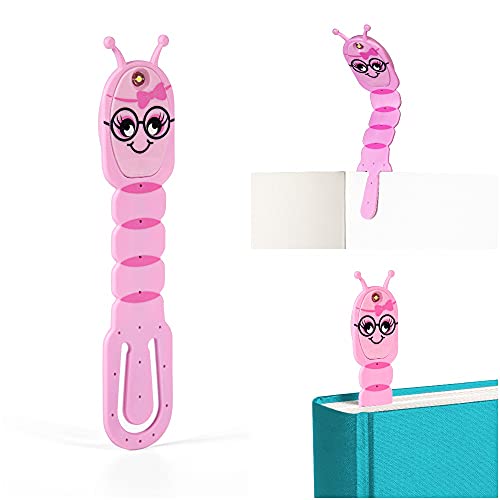 フレキシライト読書灯 | しおりにもなる1本で2役の読書灯 | LEDクリップ式読書灯 | 子どもにも大人にもお使いいただける寝ながら読書のためのランプ付きしおり | 読書用アクセサリ | 読書好きな人のためのギフトアイデア