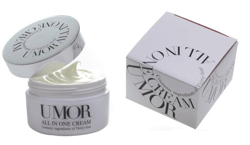 水橋保寿堂製薬 UMOR(ウモール) 白色 100g オールインワンクリーム 水橋保寿堂製薬 UMOR(ウモール) 白色 100g オールインワンクリーム
