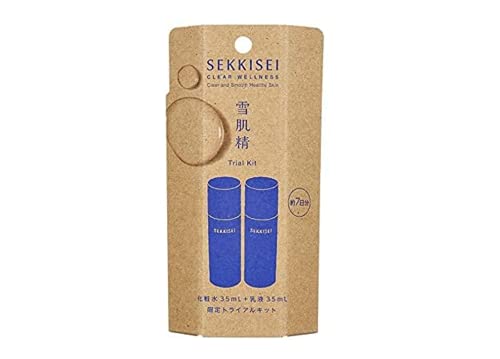 雪肌精 クリアウェルネス トライアルキット 化粧水35mL+乳液35mL セット