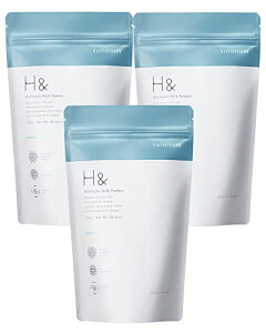 H&アッシュアンド 入浴剤 高濃度水素 炭酸 【全身を温かい気泡が包み込むxギフトx国産x計量スプーン入り】 (3個セット)
