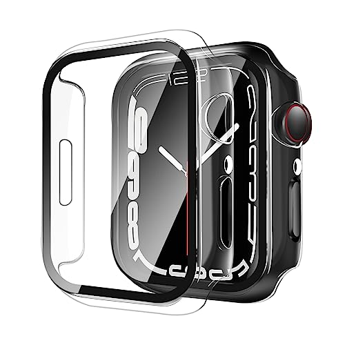 【2024改良ケース】YUGYUG 対応 アップルウォッチ9/8/7 カバー 41mm Apple Watch 9/8/7 カバー 41mm PC素材 アップルウォッチ ケース ガラスフィルム 一体型 日本旭硝子材 二重構造 Apple Watch ケース 全面保護 強化ガラス 【2024改良ケース】YUGYUG 対応 アップルウォッチ9/8/7 カバー 41mm Apple Watch 9/8/7 カバー 41mm PC素材 アップルウォッチ ケース ガラスフィルム 一体型 日本旭硝子材 二重構造 Apple Watch ケース 全面保護 強化ガラス