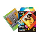 富士フイルム(FUJIFILM) スクエアフォーマットフィルム instax SQUARE レインボーフレーム 10枚入 INS SQ RAINBOW WW1