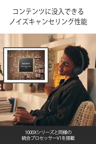 ソニー ワイヤレスノイズキャンセリングヘッドホン WH-CH720N： ノイズキャンセリング搭載/Bluetooth対応/軽量設計 約192g/高性能マイク搭載/外音取り込み搭載/360Reality Audio対応/ブルー WH-CH720N L