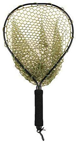 スミス(SMITH LTD) ランディングネット ラバーネット 300H×380W オリーブ 071