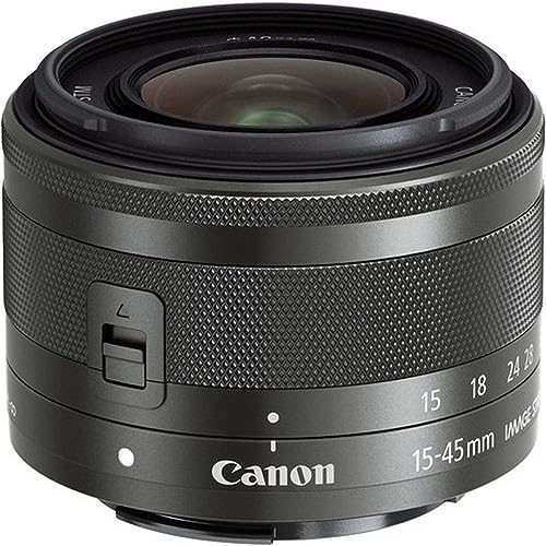 Canon 標準ズームレンズ EF-M15-45mm F3.5-6.3IS STM(グラファイト) ミラーレス一眼対応 EF-M15-45ISSTM Canon 標準ズームレンズ EF-M15-45mm F3.5-6.3IS STM(グラファイト) ミラーレス一眼対応 EF-M15-45ISSTM