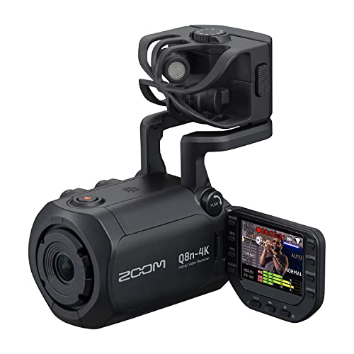 ZOOM ズーム Q8n-4K ハンディビデオレコーダー4K画質 ブラック 最高24bit/96kHz動画撮影 2本のマイクを接続可能 ライブ配信 動画撮影 ZOOM ズーム Q8n-4K ハンディビデオレコーダー4K画質 ブラック 最高24bit/96kHz動画撮影 2本のマイクを接続可能 ライブ配信 動画撮影