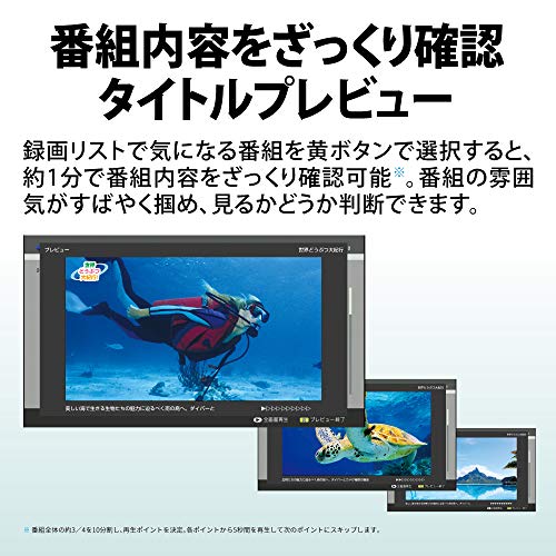 シャープ 1TB 2番組同時録画 ブルーレイレコーダー Wi-Fi 内蔵 ブラック 2B-C10DW1 連続ドラマ自動録画