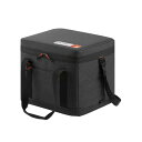アイリスオーヤマ HUGEL エアロゲルソフトクーラーボックス 40L AGSC-40C チャコールグレー エアロゲル クーラーバッグ 超保冷 (5.4日保冷) 超冷却 折り畳み 大容量