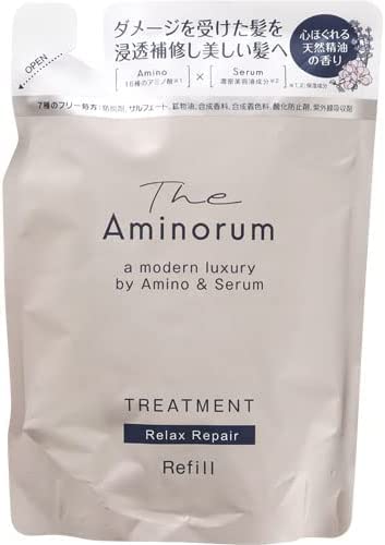 熊野油脂 The Aminorum ジ アミノラム トリートメント つめかえ用 350ml×4個