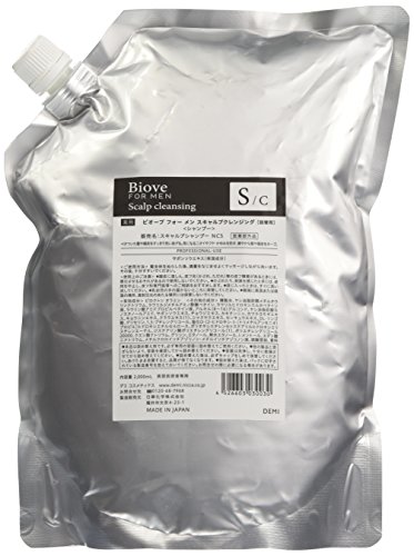 デミコスメティクス DEMI (デミ) ビオーブ フォーメン スキャルプクレンジング クリーム クリア 詰替え用 2リットル (x 1)