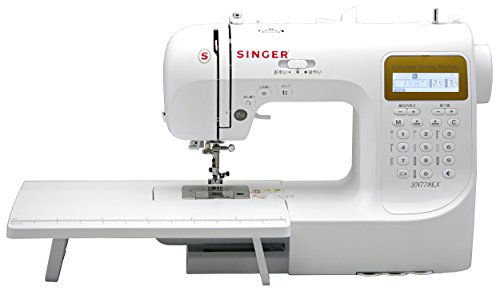SINGER コンピュータミシン(数字・アルファベット・ひらがな縫い可能) SN778EX