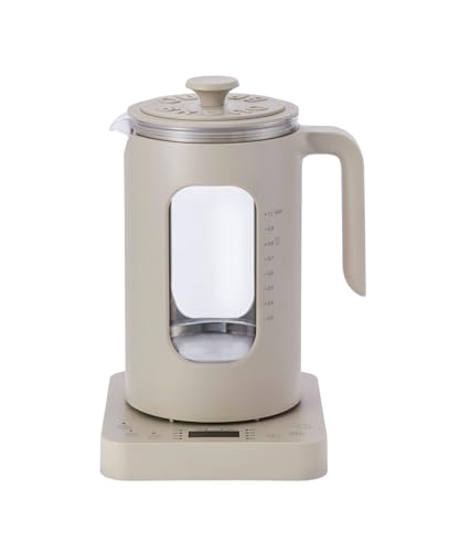 BRUNO ブルーノ 温度調節 マルチケトル ホワイト マルチ電気ケトル 保温機能付 予約機能付 湯煎調理 ゆで卵調理 茶こし 湯せんカップ たまごホルダー かわいい おしゃれ BOE103-WH 7760926